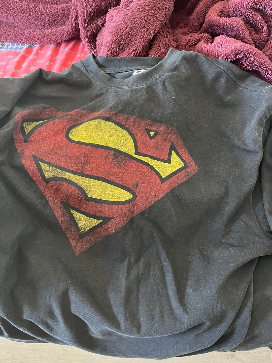 Customer photo review of 4064 - Superman Huge Tees