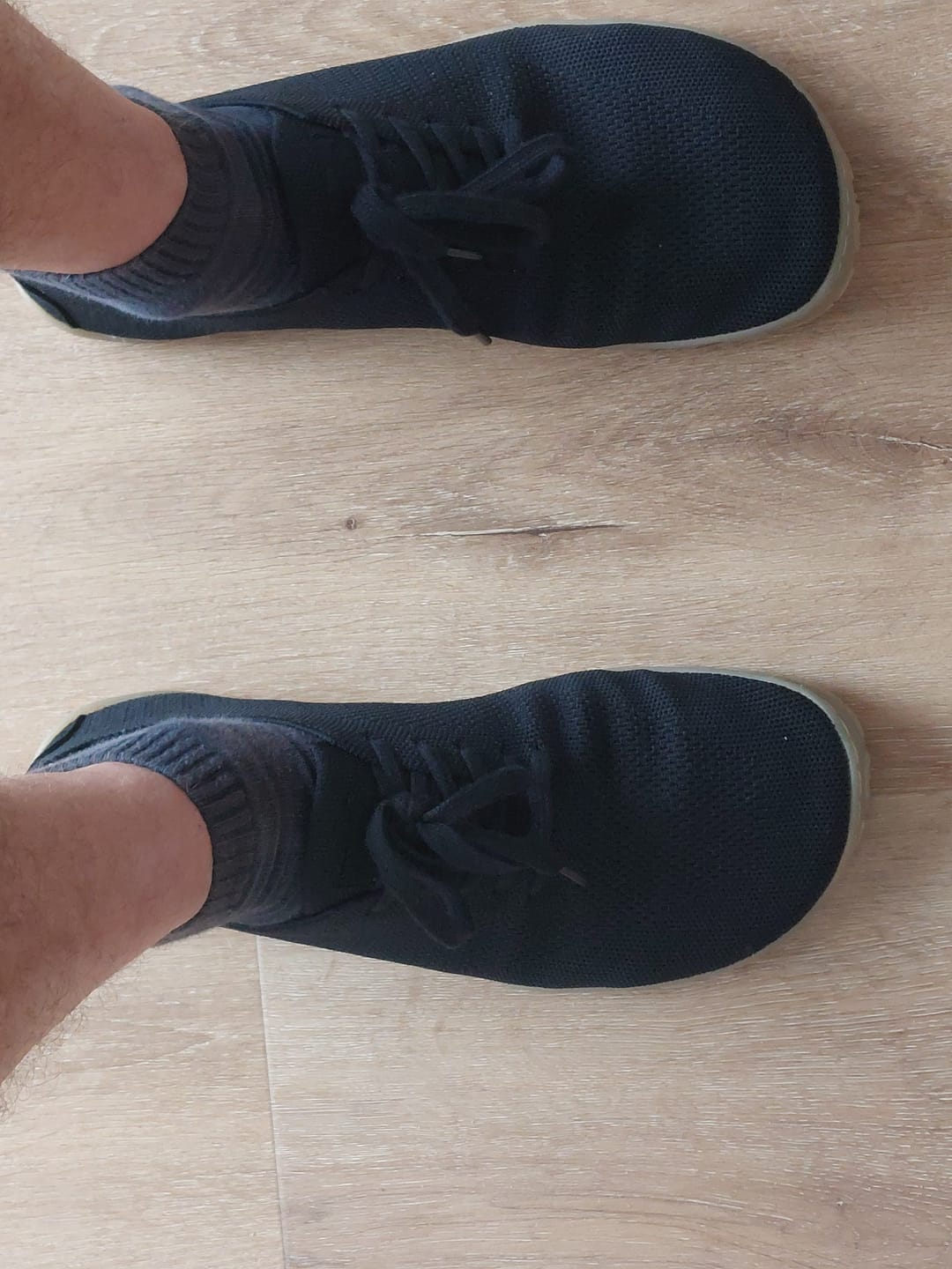 Customer photo review of Vaistoa Iloa | Knitted Barefoot Sneakers