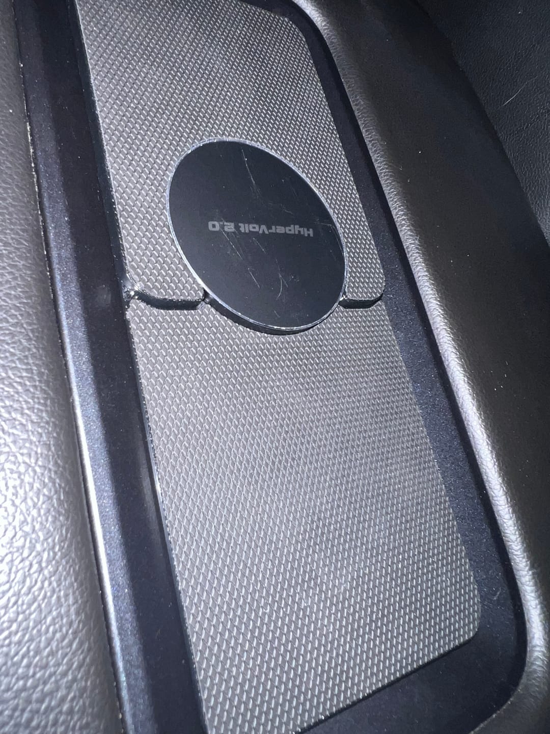 Customer photo review of HyperVolt 2.0 - GMC & Chevy Magsafe Console Charger Upgraded