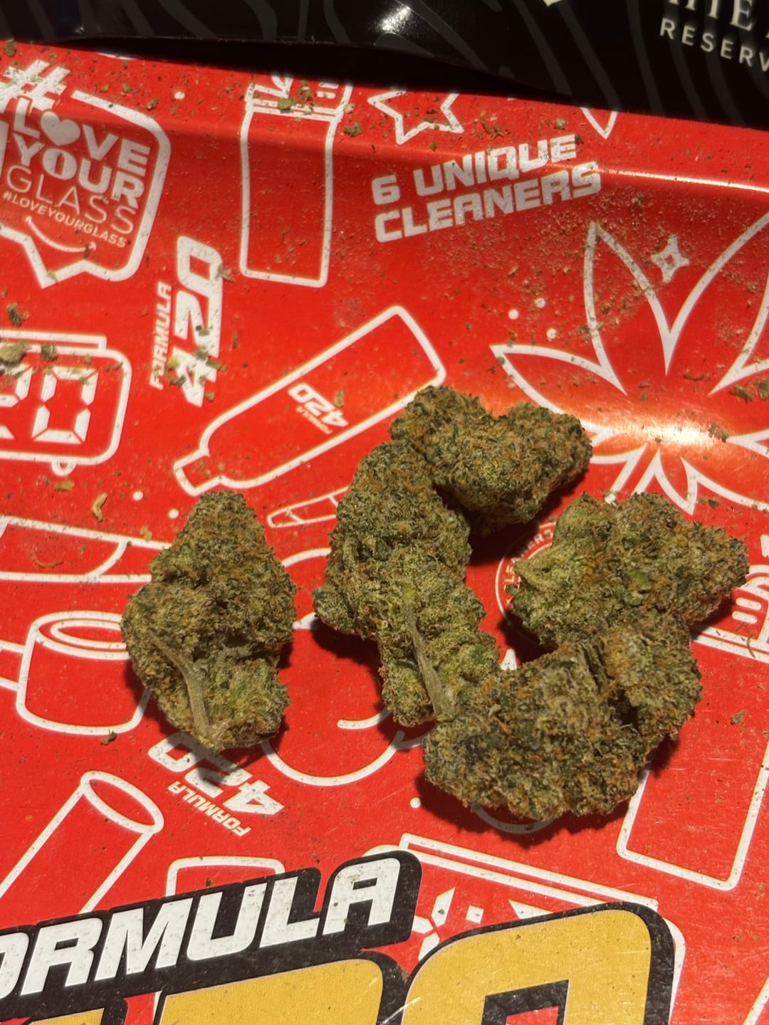 Customer photo review of Gorilla Glue THCA Flower