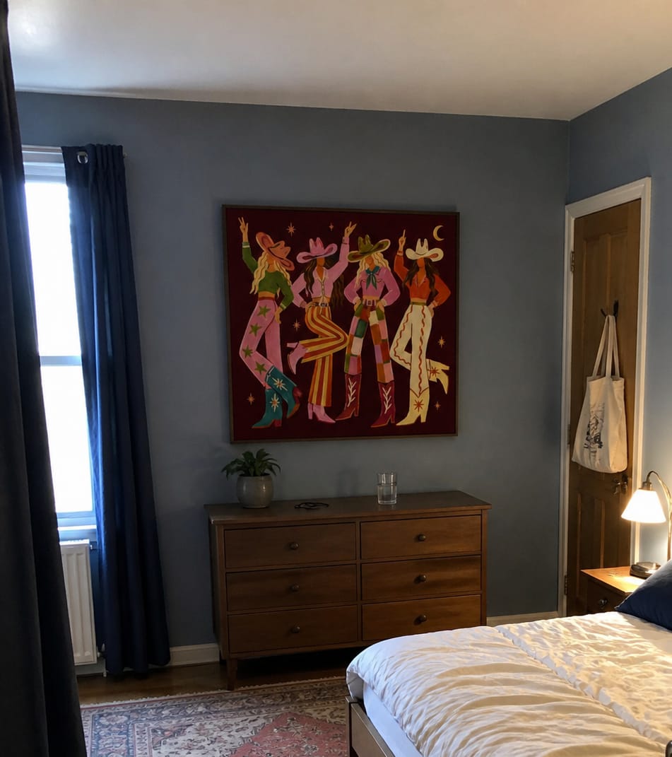 Customer photo review of Western Pop Art｜Starlit Cowgirl Soirée