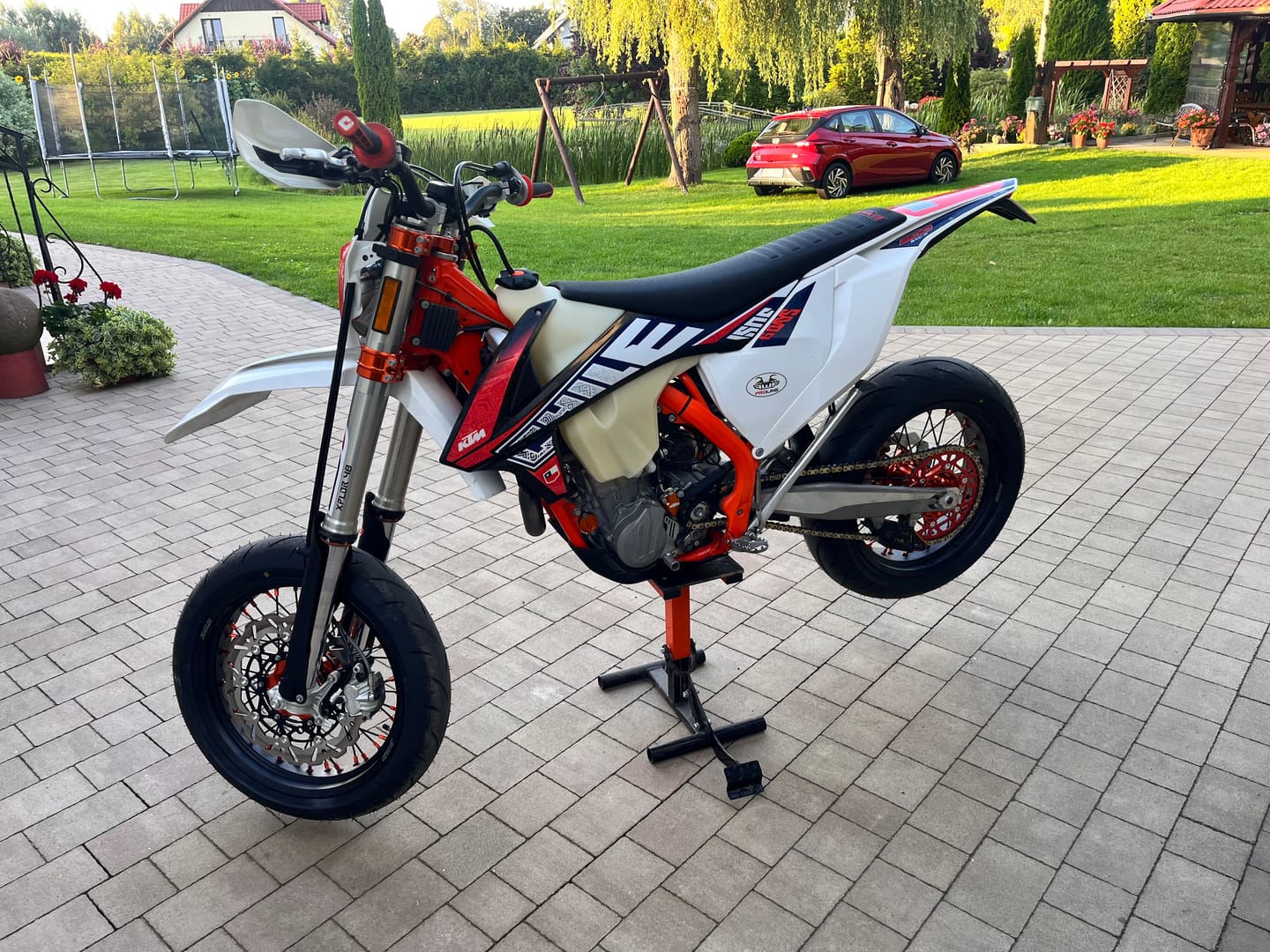 Customer photo review of 320mm Supermoto Front Brake Disc