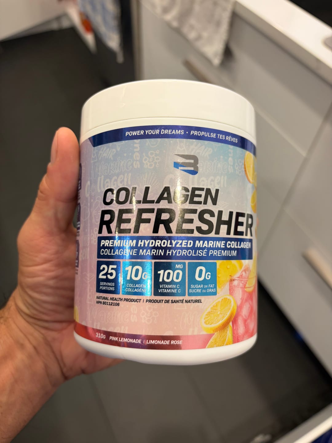 Customer photo review of Collagen Refresher