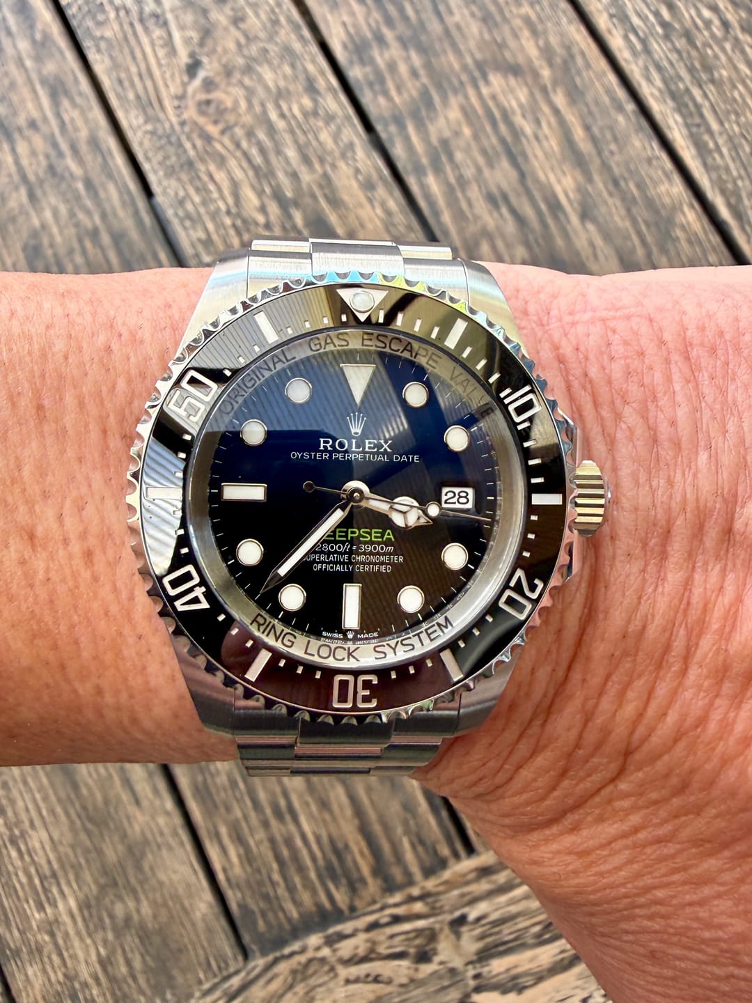 Customer photo review of Rolex Deepsea James Cameron - 136660 - Full-Set