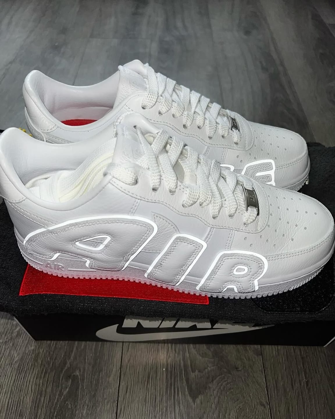 Customer photo review of Nike x CPFM Air Force 1 "Triple White"