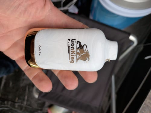 Customer photo review of JNR - Lion King 42K - Puff Jetable / Vape Disposable 2% Nicotine