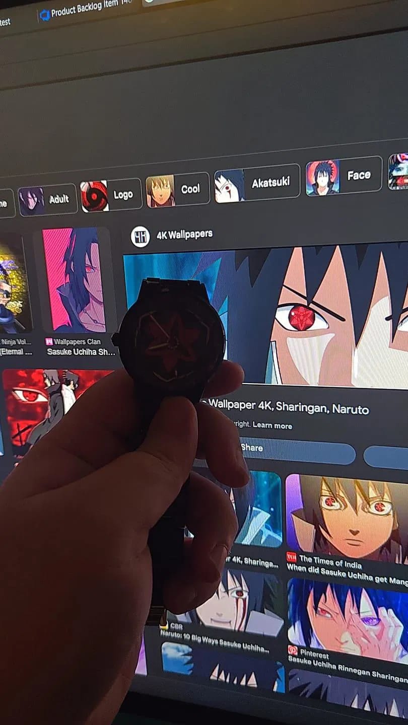 Customer photo review of Sasuke Rinnegan Saat