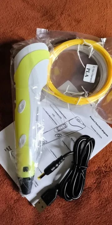 Customer photo review of Bolígrafo 3D Mágico LovelyKids™