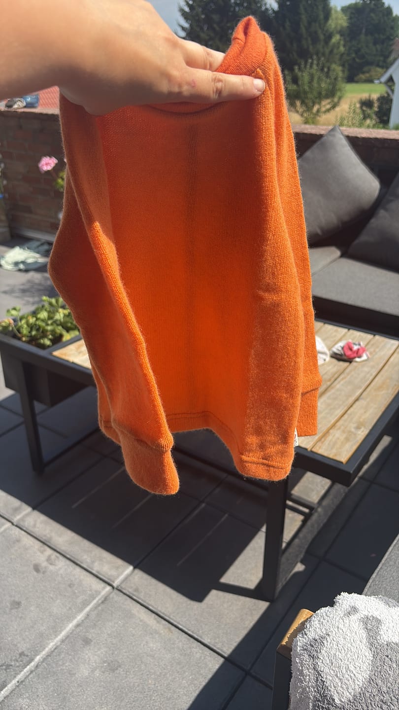 Customer photo review of Kaschmir Kinder Longsleeve 86/92