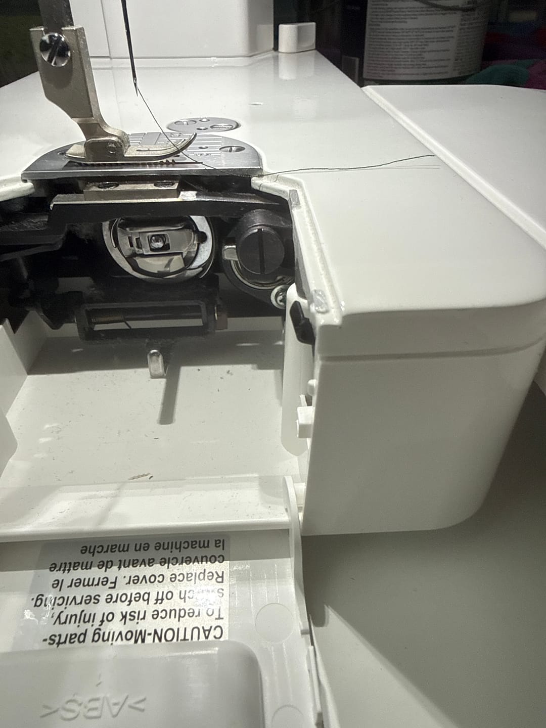 Customer photo review of Jumbo Bobbin, Janome