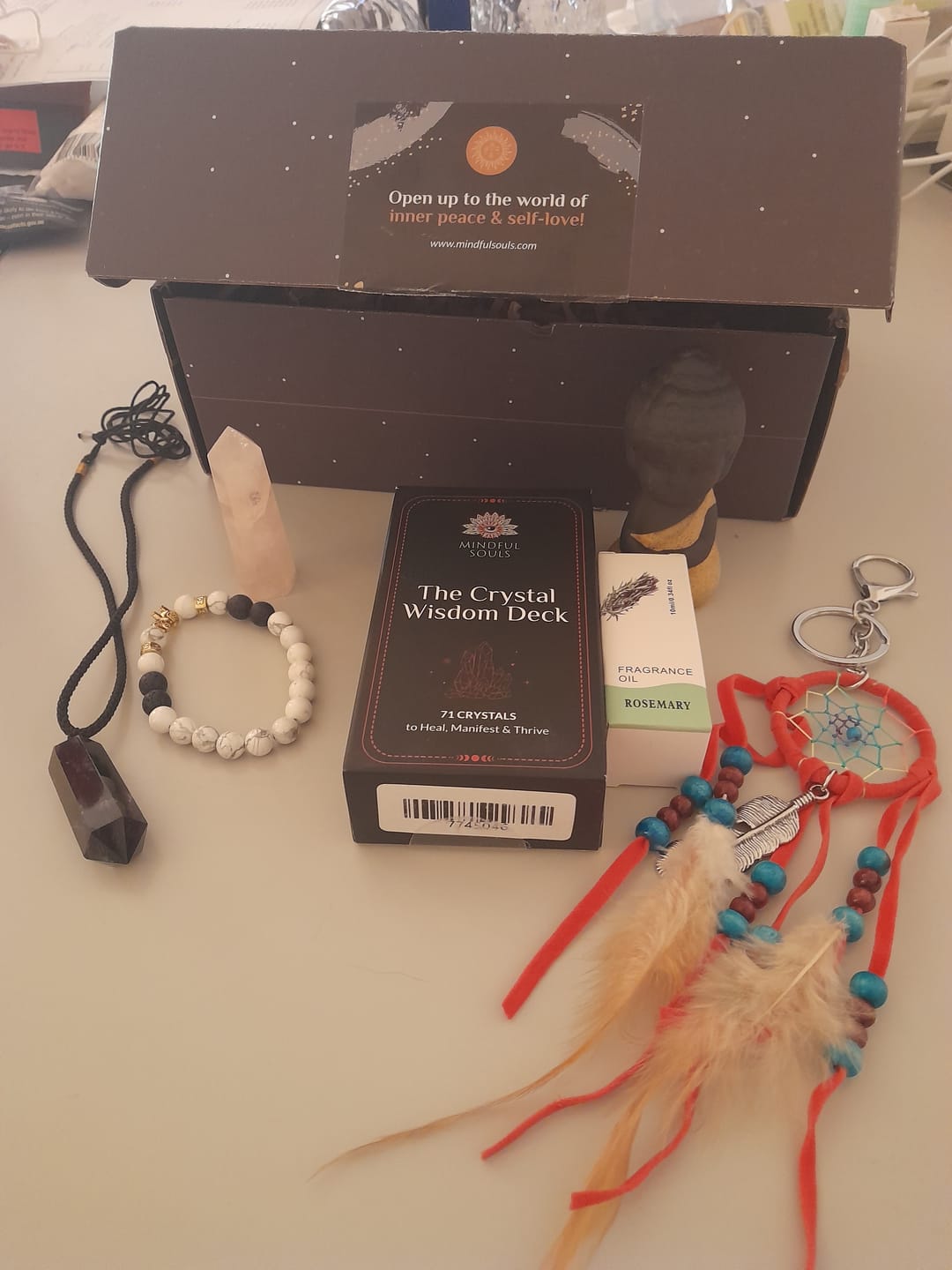 Customer photo review of Mindful Subscription Box