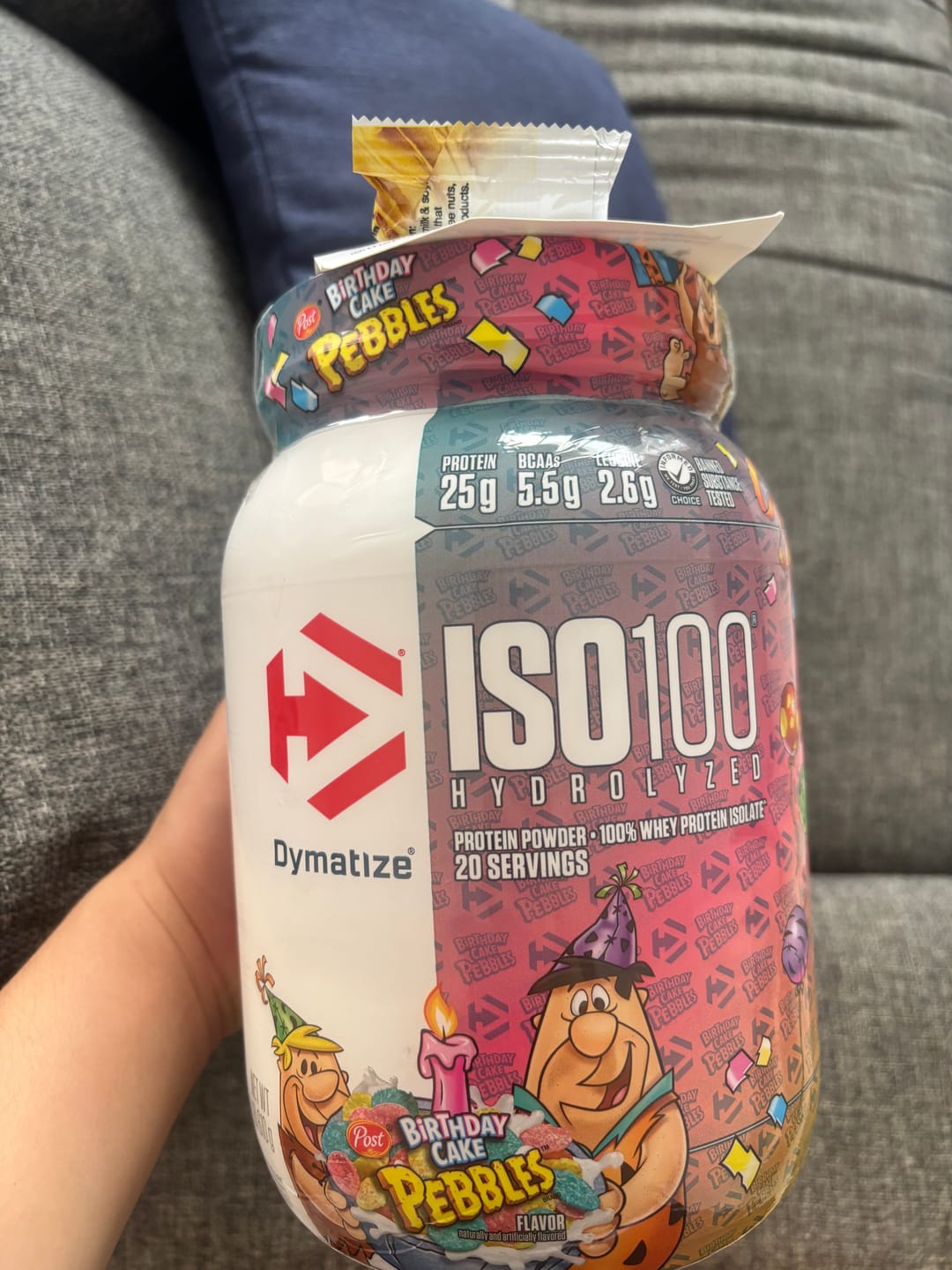 Customer photo review of ISO 100 1.3LBS 20 SERV DYM