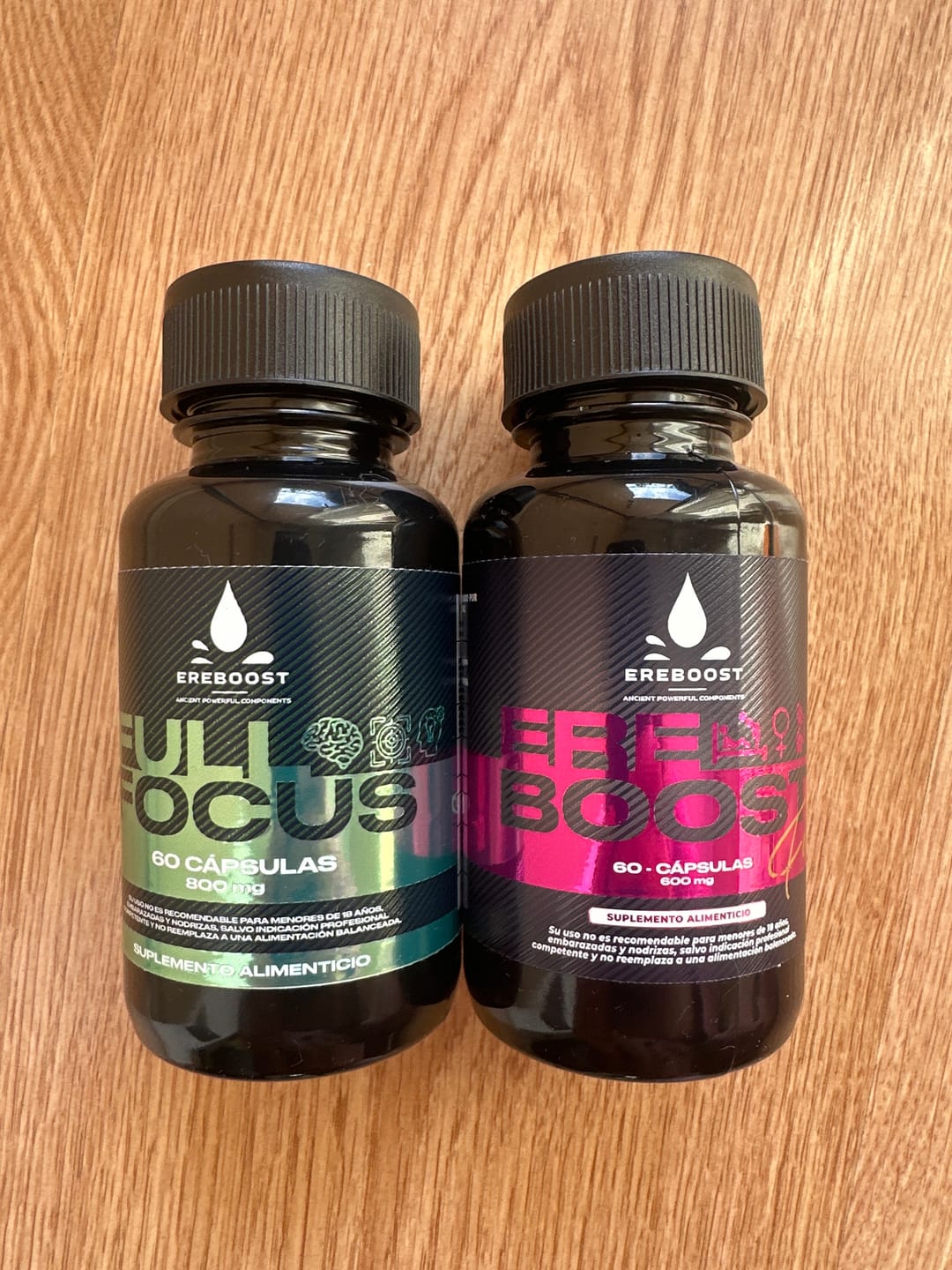 Customer photo review of Pack super pareja 2 Ereboost + 2 Ereboost FEM