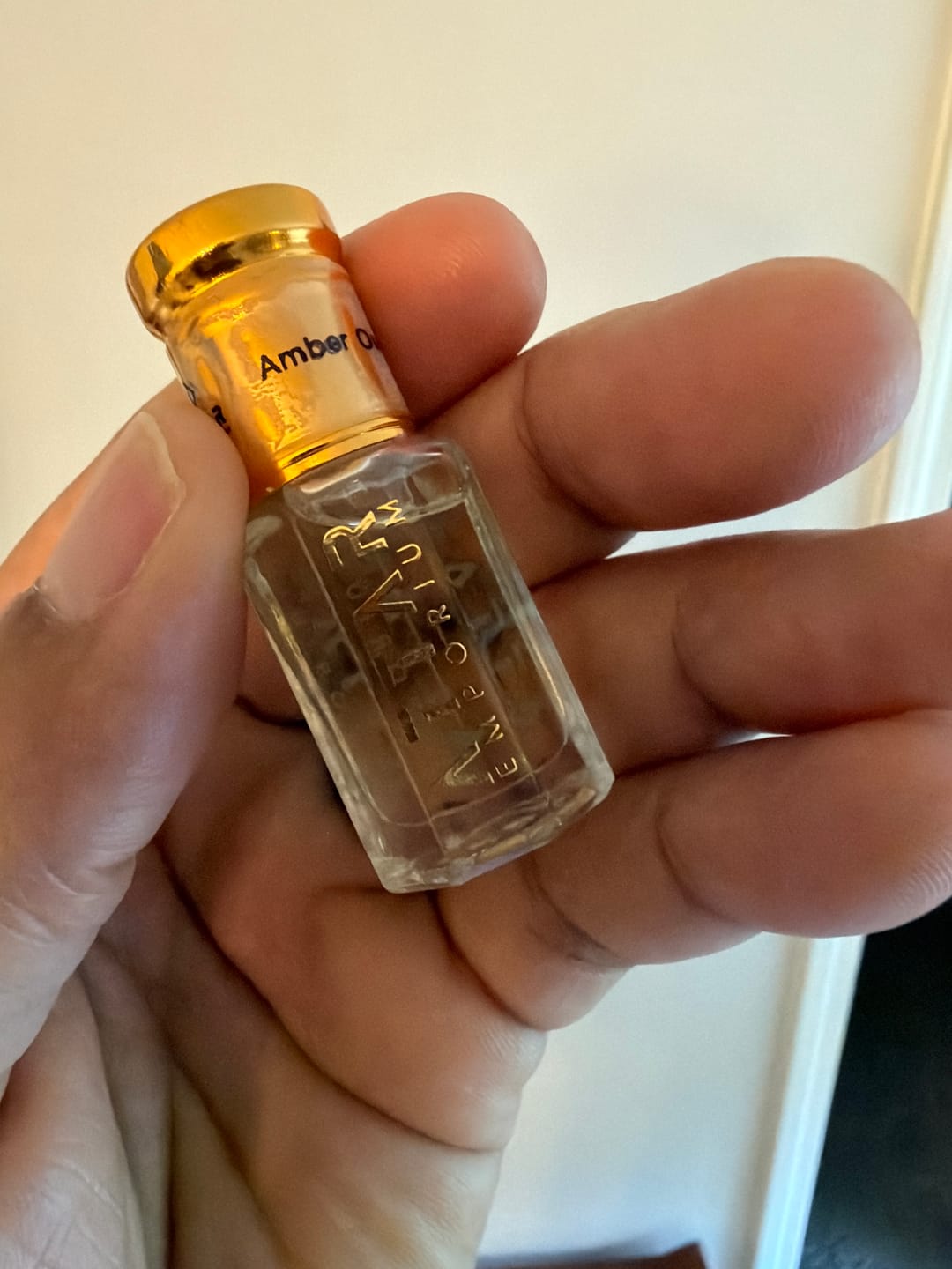 Customer photo review of White Oud Attar Fragrance Oil | Premium Alcohol Free Oud Perfume Oil