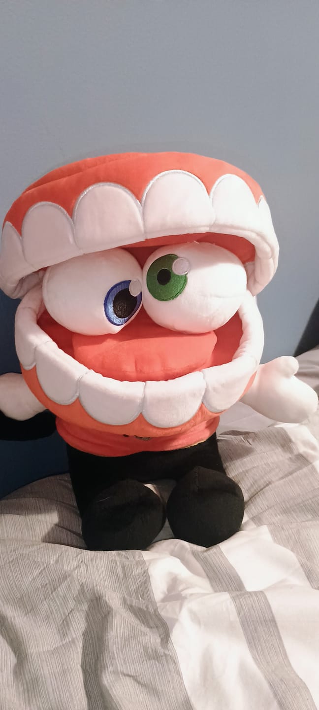 Customer photo review of Caine Plush