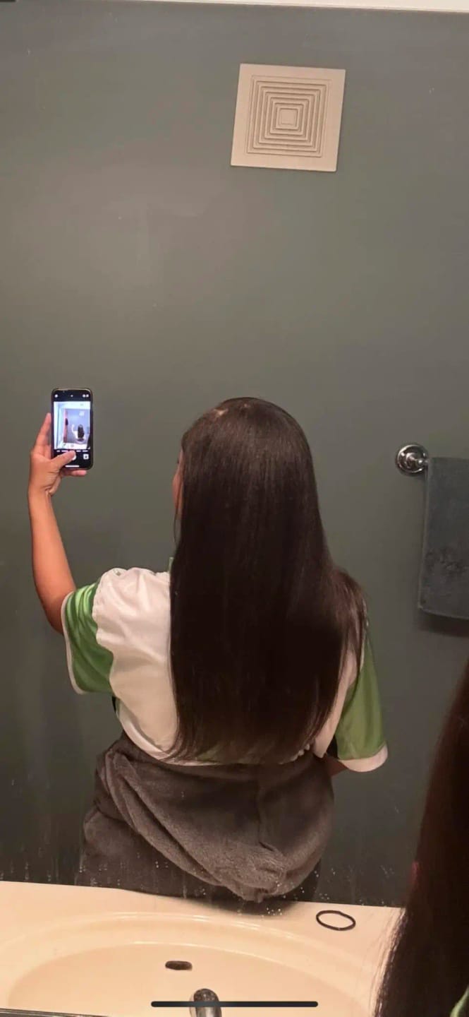 Customer photo review of Plancha iónica 4 en 1