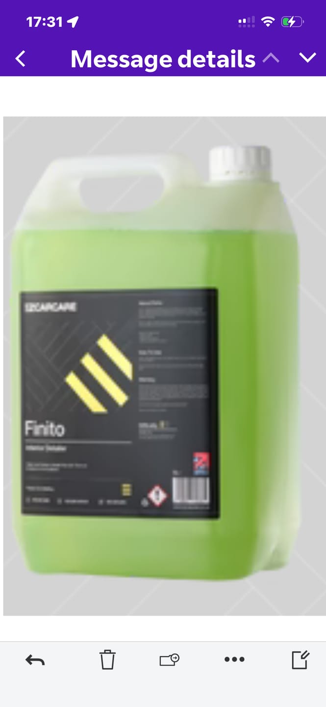 Customer photo review of Finito - Interior Detailer