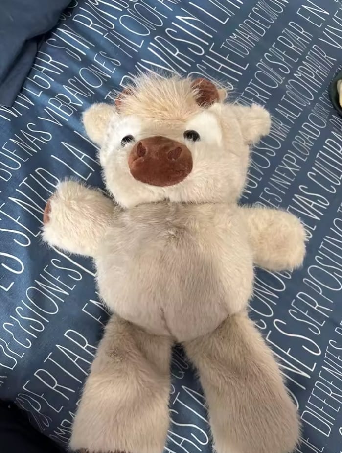Customer photo review of Salla-Gör Hareketli Peluş - Beyaz İnek