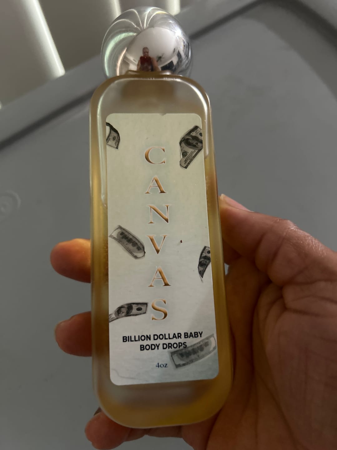 Customer photo review of (NEW) BODY DROPS: BILLION DOLLAR BABY