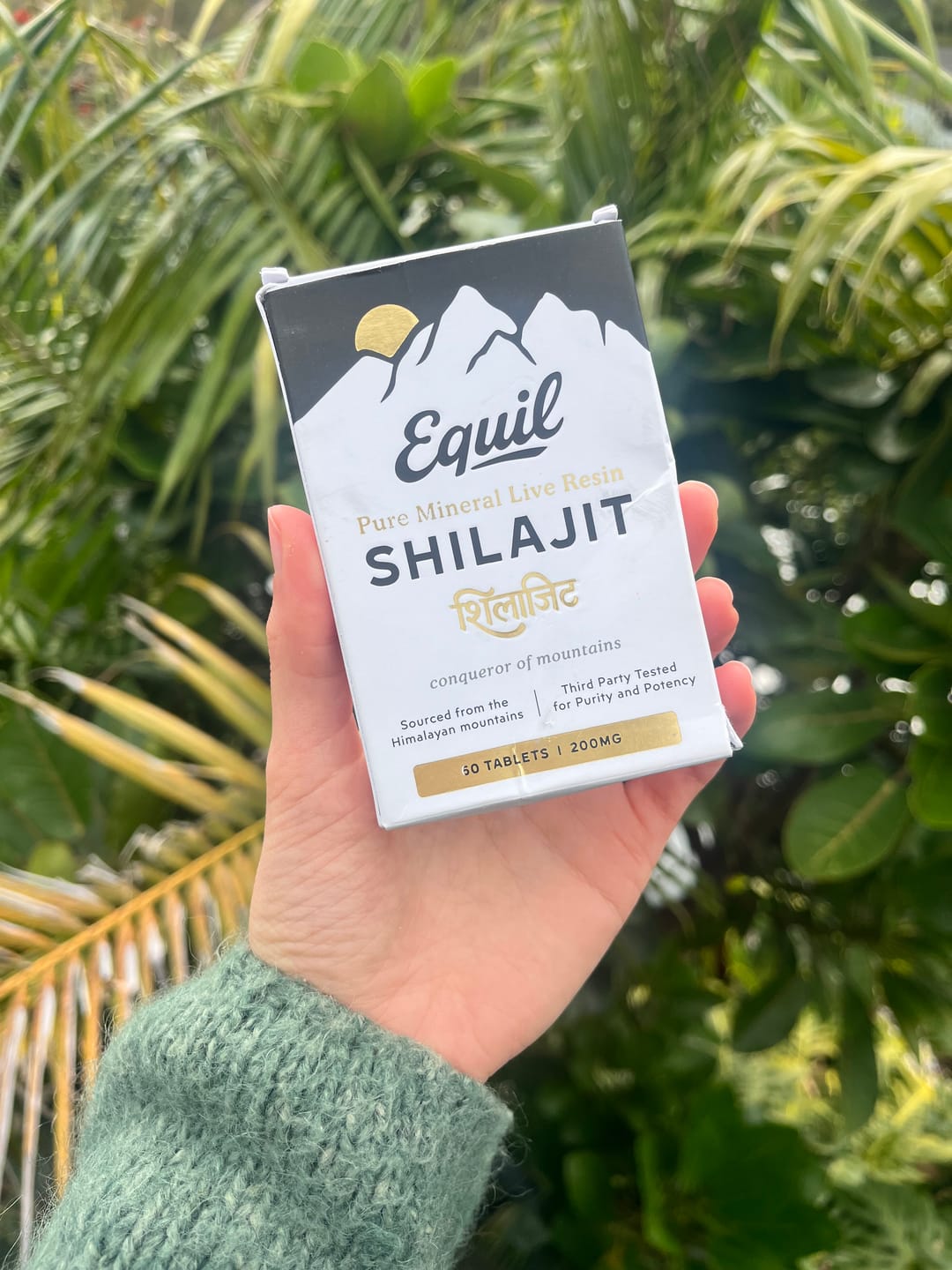 Customer photo review of Pure Mineral Shilajit Tablets