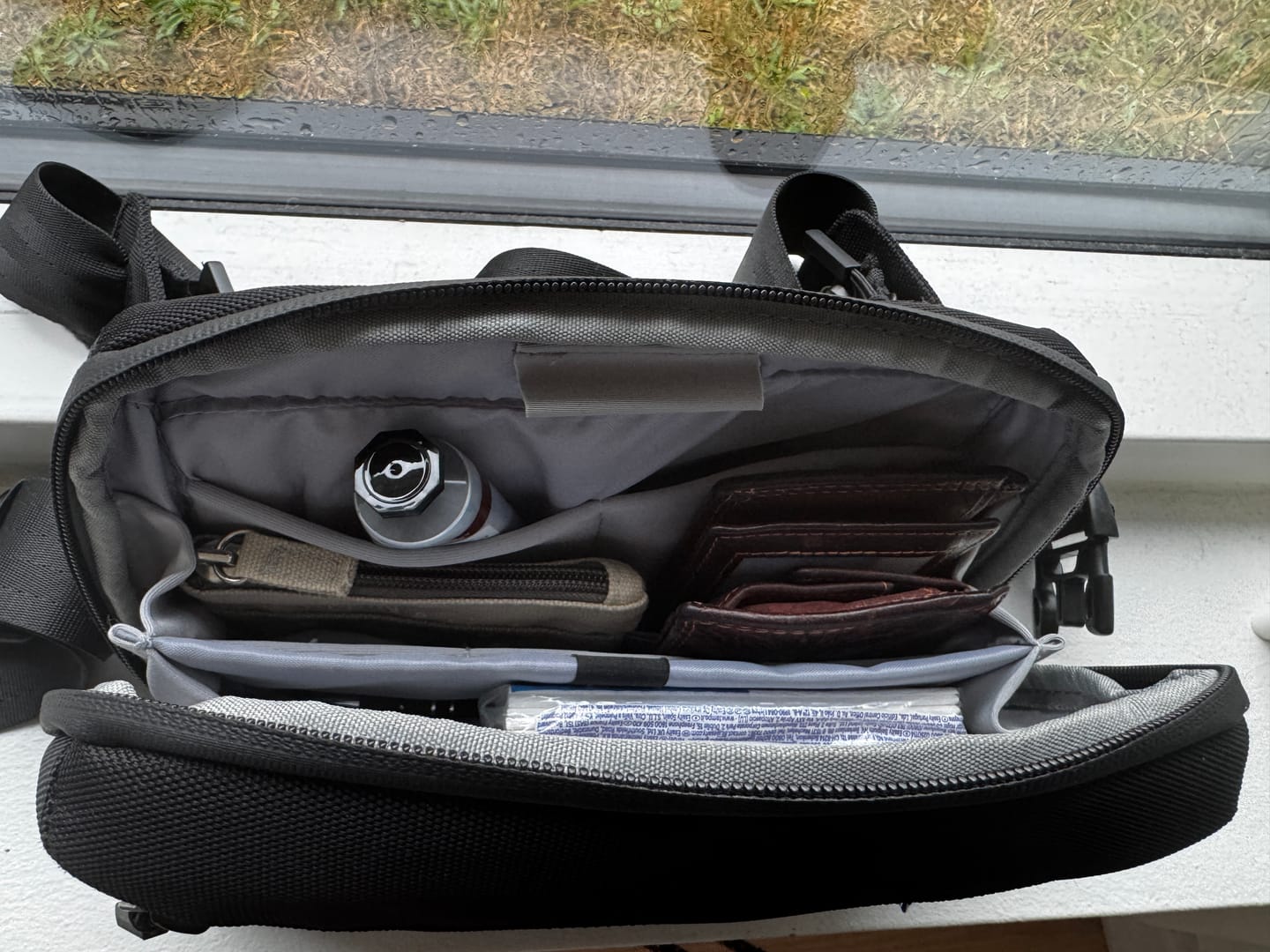 Customer photo review of Crossbody Organizer