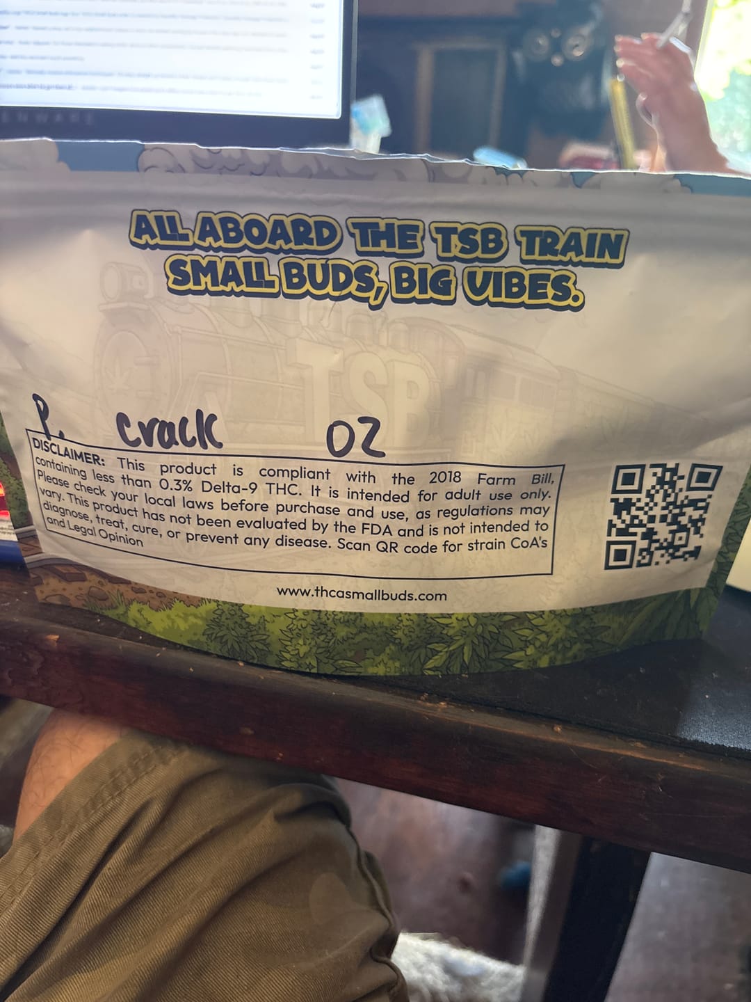 Customer photo review of Cheap THCA Smalls Ounce