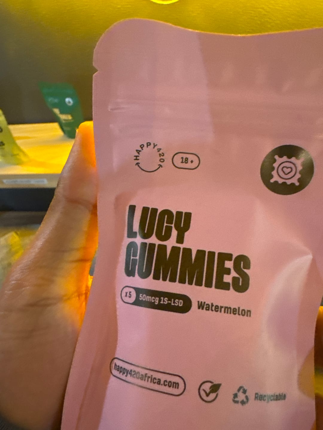 Customer photo review of Lucy Gummies - Watermelon