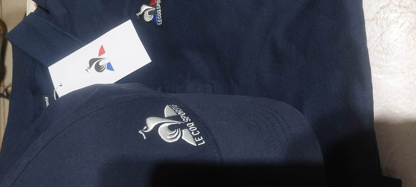 Customer photo review of Gorra Le Coq Sportif Essentiel Canvas Azul Navy