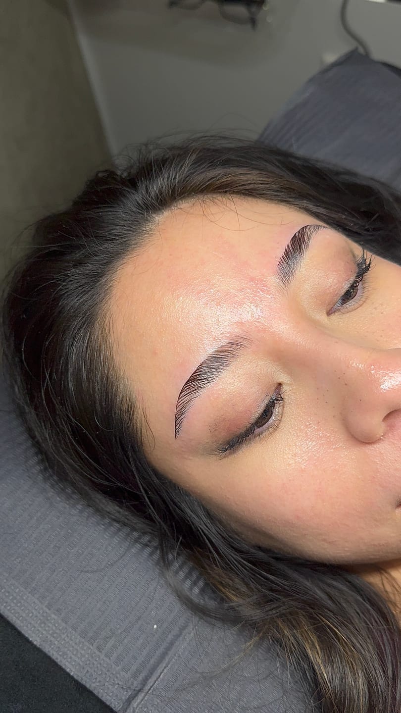 Customer photo review of Cysteamine Brow & Lash Lamination Kit - Step 3 - 15ml