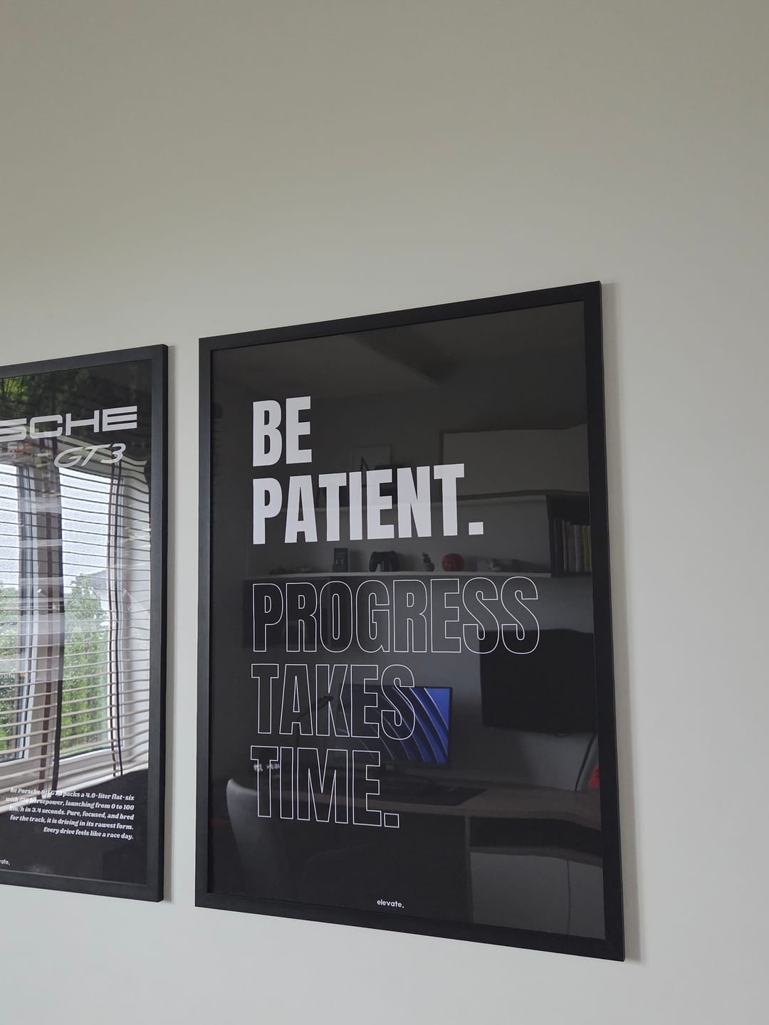 Customer photo review of Be Patient. Progress Takes Time.