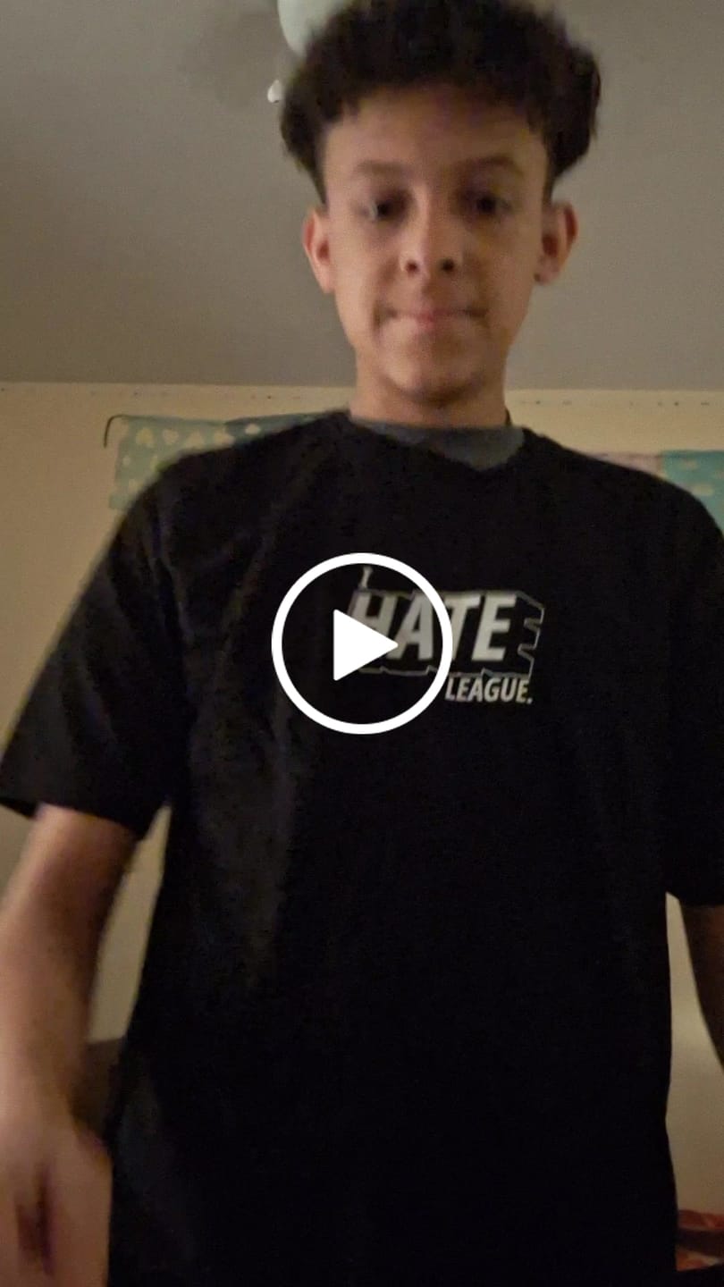 Customer video review of The League - I Hate League Black - Champion Tee