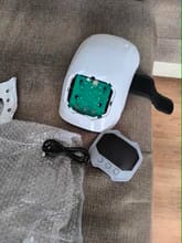 Customer photo review of "3-in-1 Cordless Smart Knee Massager with Heat and Air Compression for Joint Pain Relief"