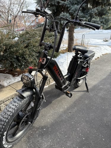 Customer photo review of Wallke H7 Step-thru | All-Wheel Drive Fat Tire eBike