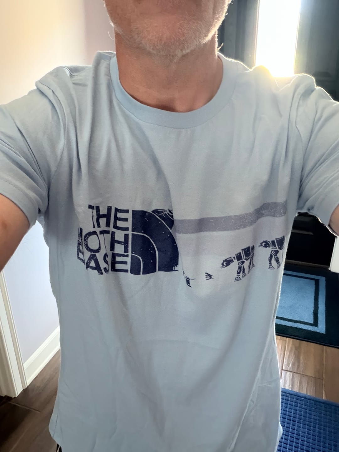 Customer photo review of The Hoth Base T-Shirt