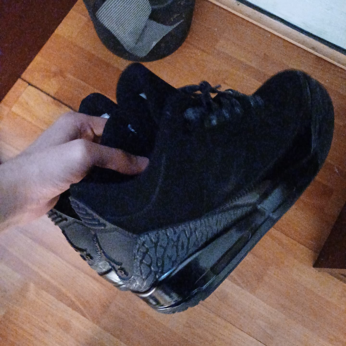 Customer photo review of Air Jordan 3 Retro 'Black Cat'