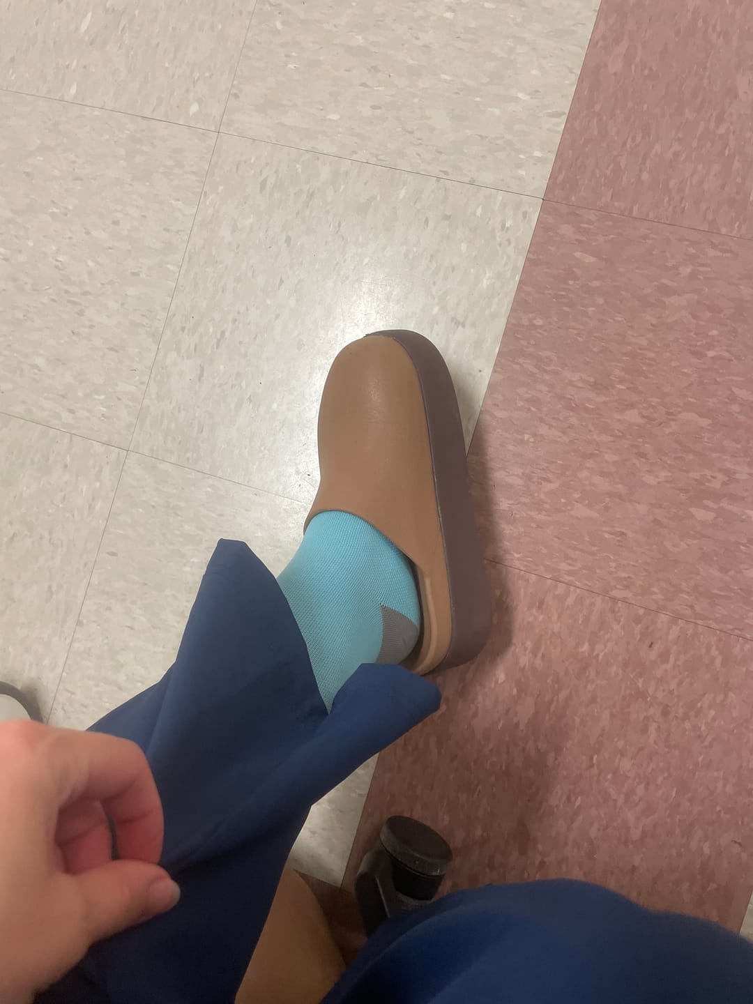 Customer photo review of NurseStrong Performance Compression Socks