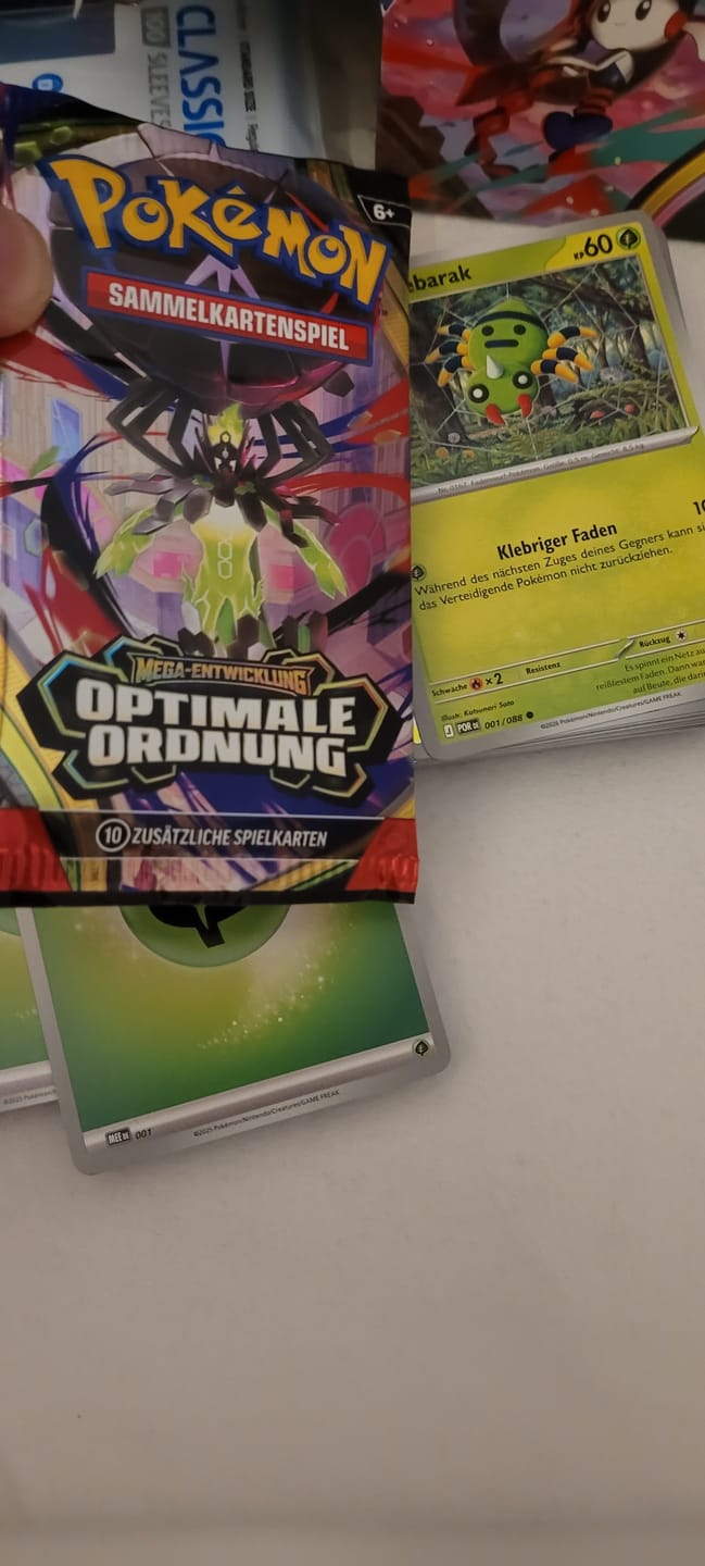 Customer photo review of Pokémon 10x Boosterpack-Bundle Mega-Entwicklung - Optimale Ordnung