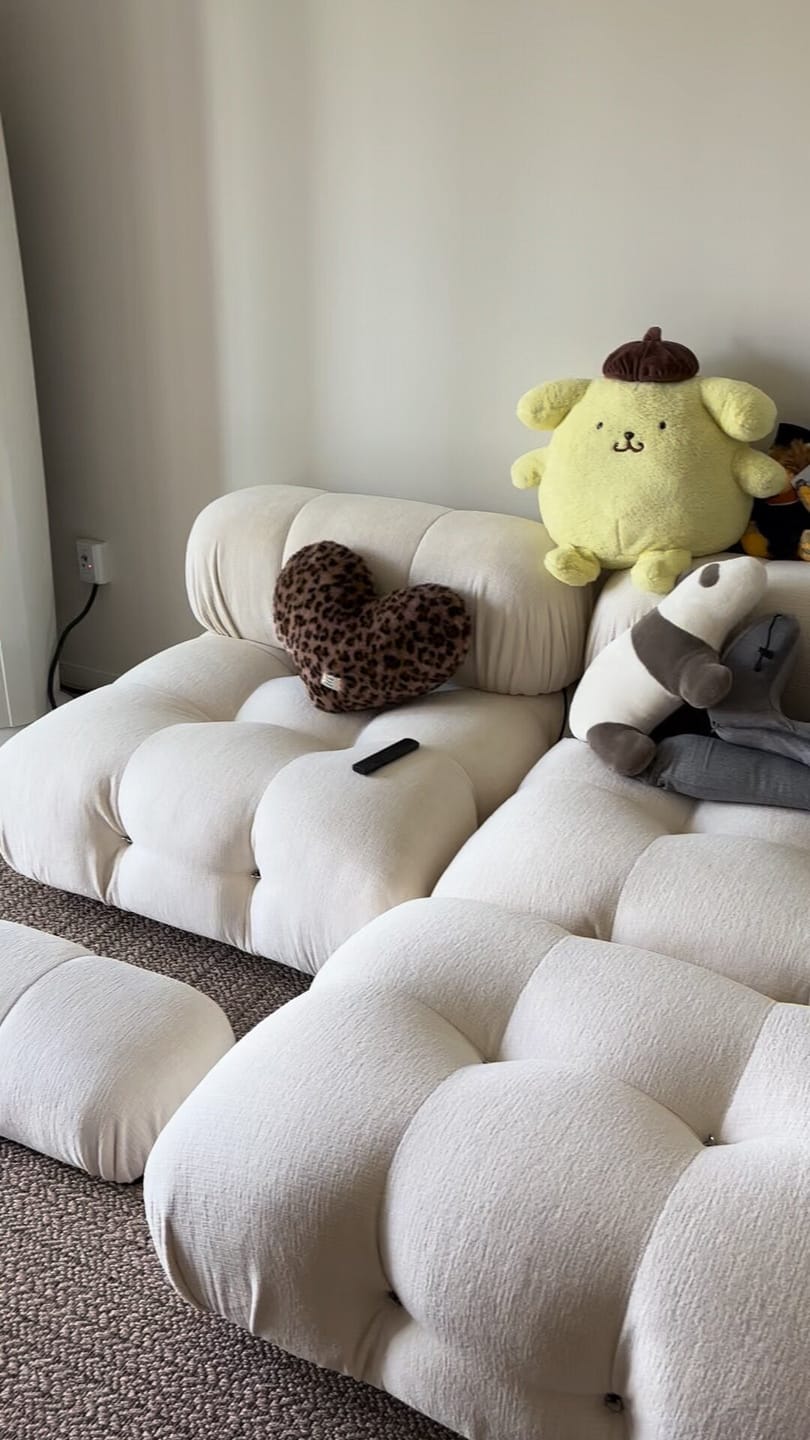 Customer photo review of Hiksnra Sofa 3 Seater | Vacuum Packed Compression Sofa
