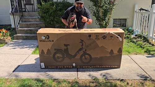 Customer photo review of Wallke H7 Step-thru | All-Wheel Drive Fat Tire eBike