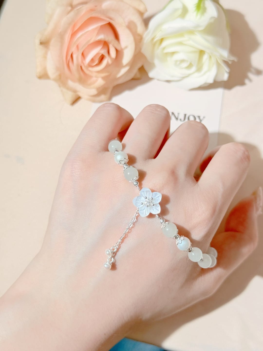 Customer photo review of Moli Hetian Jade Bracelet