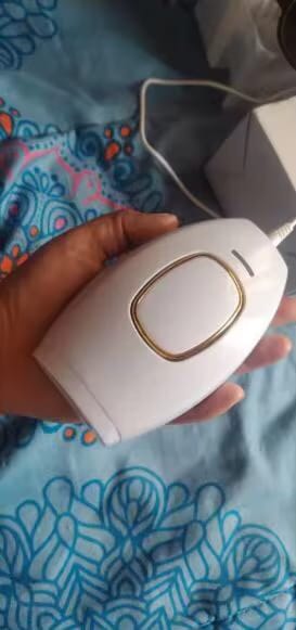 Customer photo review of Depiladora Laser IPL