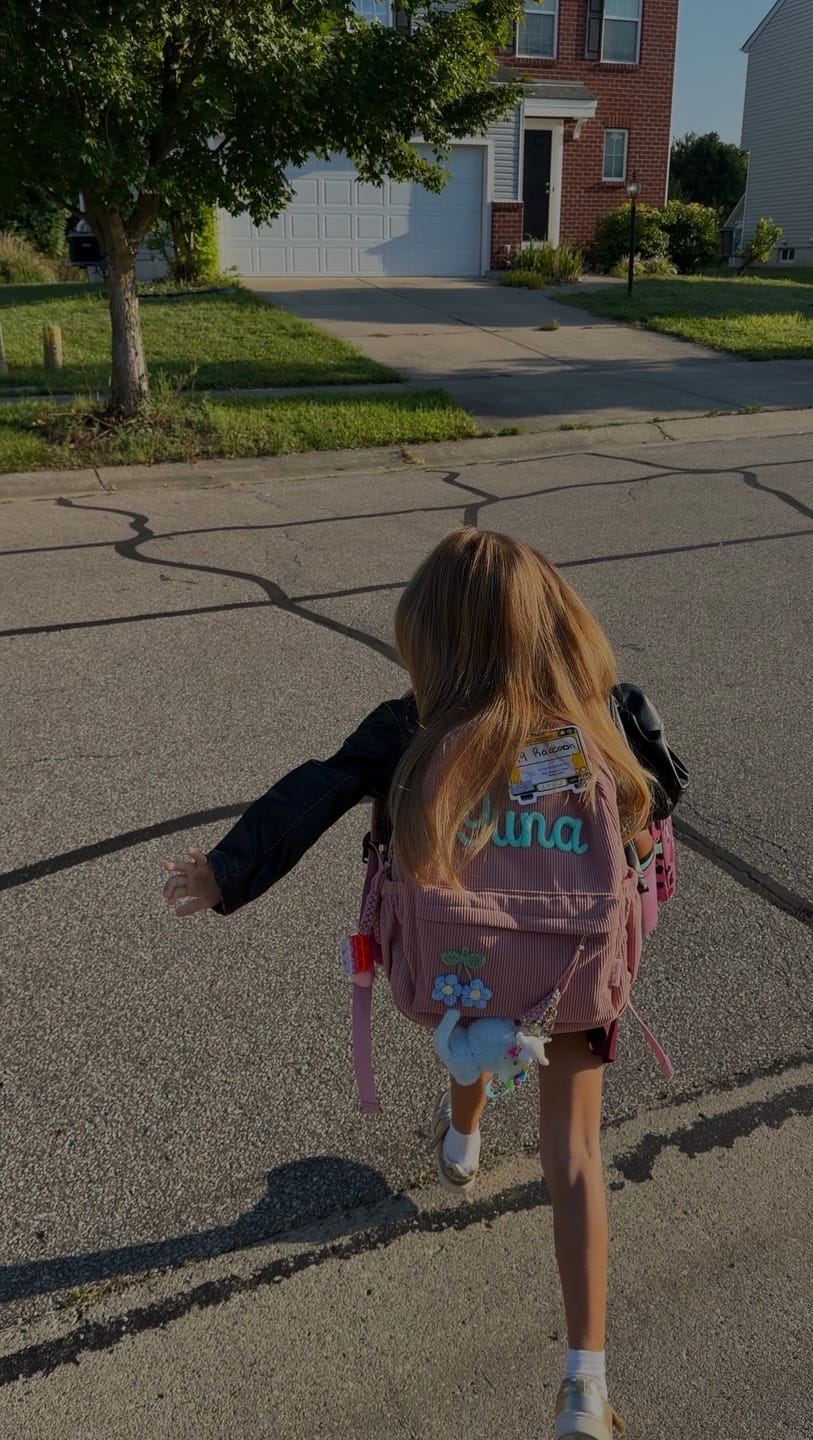 Customer photo review of K&C - Personalized Knitted Backpack