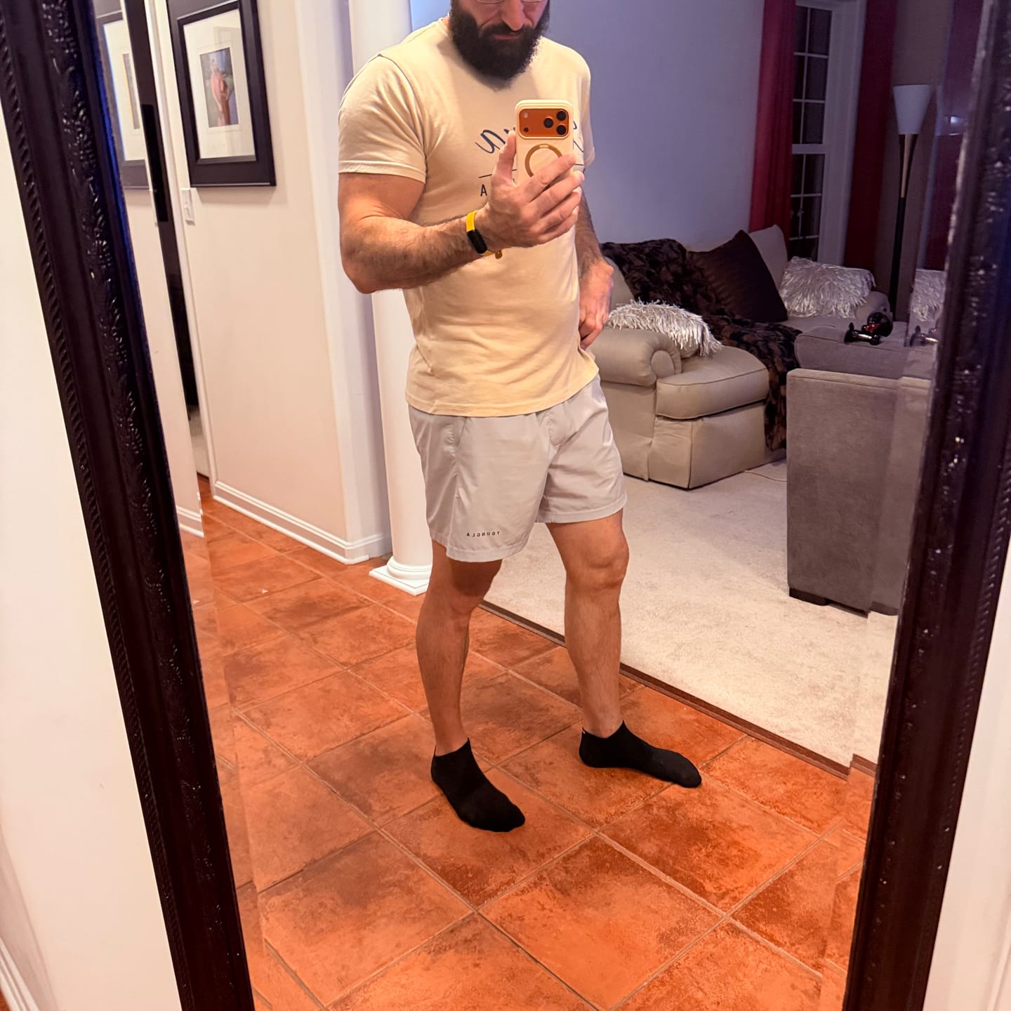 Customer photo review of 1022 - Staple Shorts 4.5"