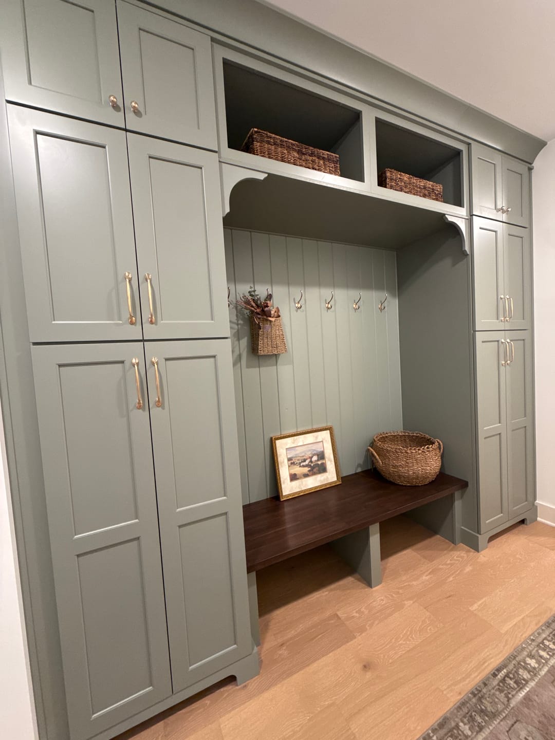 Customer photo review of Richmond Cabinet Pulls - Unlacquered Brass Polished
