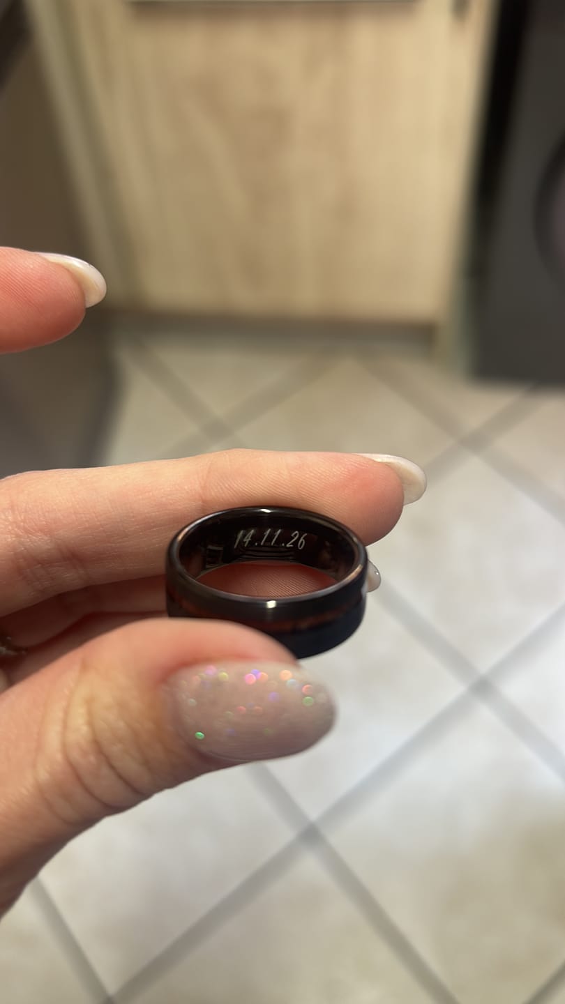 Customer photo review of Engraving