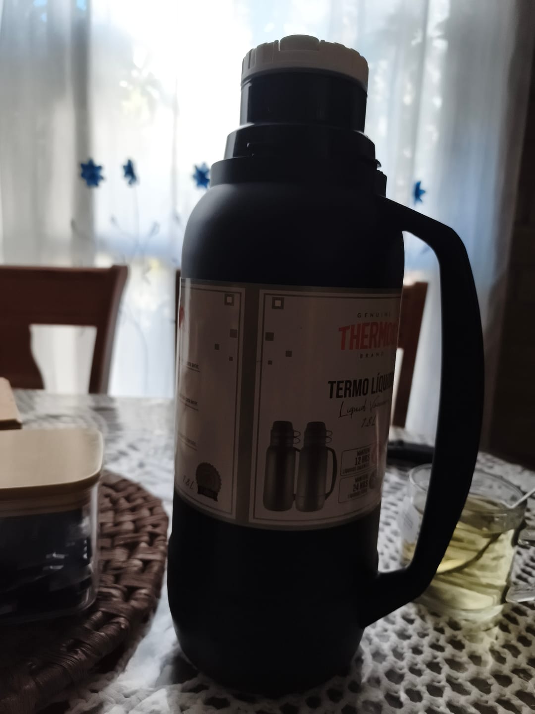 Customer photo review of TERMO LIQUIDO NEW MATERO 1,8 LT NEGRO