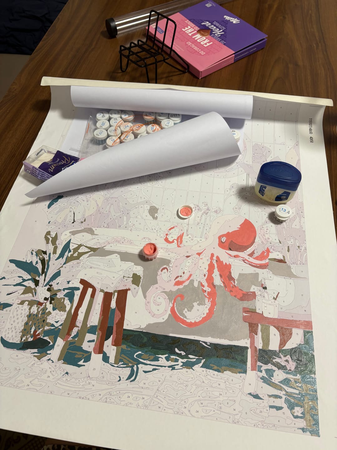 Customer photo review of Octo bath | Paint by Number