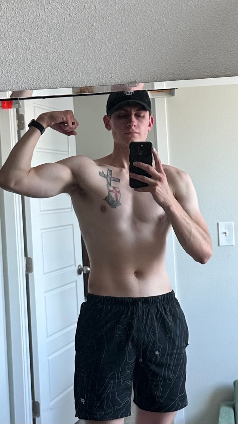 Customer photo review of Jerusalem Cross Dad Hat