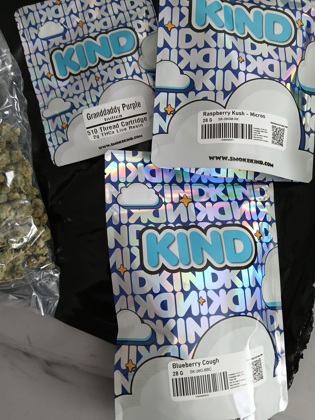 Customer photo review of Blueberry Cough - 28 Grams - Sativa