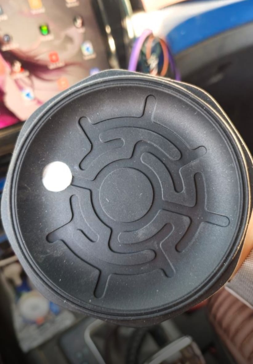 Customer photo review of 4.5" Electric Suction Cup Camera Mount